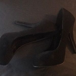 Black heels
